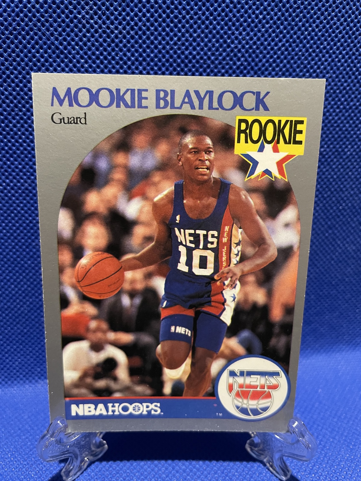 Mookie Blaylock 1990 NBA Hoops Rookie Card 193 - Trading Card Singles