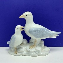 Otagiri pigeon dove figurine Japan porcelain sculpture bird statue mothe... - £21.63 GBP