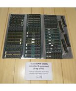 Vintage Memory Lot - 50 pieces of 72-pin RAM SIMMs - Various Brands, Unt... - $2,306.24 MXN