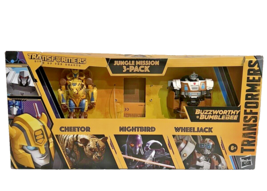 Wheeljack  &amp; Cheetos Transformers ROTB Jungle Mission 2-Pack - £27.19 GBP