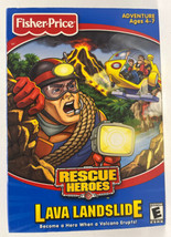 Fisher-Price Rescue Heroes: Lava Landslide (Windows/Mac CD-ROM, 2002) New - $28.00