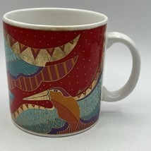 Vintage Laurel Burch Celestial Birds Ceramic Coffee Tea Cup Mug 1991 - £10.79 GBP