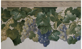 Grapes EDG5032 Wallpaper Border - £23.91 GBP