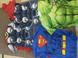 marvel, DC, super hero t-shirt adult or child size costume dressup - £4.79 GBP