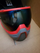 HK Army KLR Thermal Paintball Goggles Mask - Slate Heat Black/Red w Coba... - £95.05 GBP