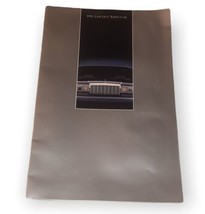 Original 1991 Lincoln Town Car Deluxe Sales Tall Silver Brochure Catalog - $11.30