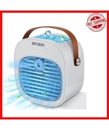 Ultra-Quiet Rechargeable Air Conditioner - Sleek Mini Fan for Home &amp; Out... - $66.10 CAD
