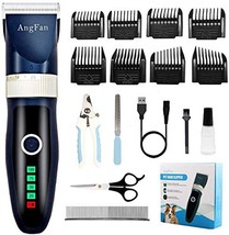 AngFan Dog Clippers for Grooming 16pcs Dog Grooming Kit for Small Large Profe... - £36.95 GBP
