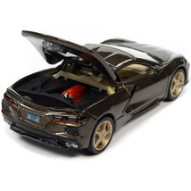 2020 Chevrolet Corvette Zeus Bronze Metallic &quot;Sports Cars&quot; Limited Edition 1/... - £14.67 GBP