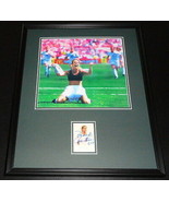 Brandi Chastain Signed Framed 16x20 Photo Display 1999 World Cup Goal - £116.65 GBP