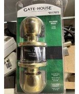 Gatehouse Hall Closet Door Knob Kit Polished Brass PN# 0117973 - $10.99