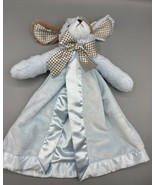 Bearington Baby Collection Blue Plush Lovey Security Blanket  Dog Puppy - $291.89 MXN