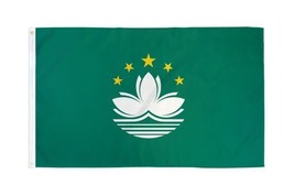 3x5 Macau Flag Country Banner New Indoor Outdoor 100D - £13.58 GBP