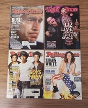 Lot of ROLLING STONE Magazine 4 Issues From 2009 &amp; 2010  U2, Jonas Bros - £7.46 GBP