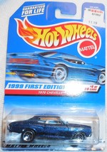 1999 Hot Wheels 1st Editions #4 of 26 &quot;1970 Chevelle&quot; Collector #915 Sealed Card - £2.37 GBP