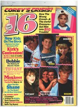 16 pop-teen magazine August 1989  - £23.87 GBP