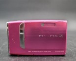 Fujifilm Finepix Z20FD 10.0MP 3x Zoom Digital Camera Pink For Parts or R... - $24.74