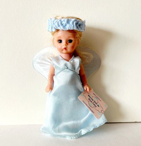 Porcelain Dolls Madame Alexander Tags Cinderella Blue Fairy Lot Of 2 5" PorcBin1 Item image 4