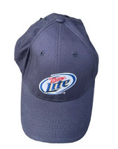 Miller Lite Beer Logo Strapback Hat Blue Baseball Cap dad hat golf hat beer hat - £6.40 GBP