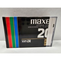 Maxell VHS-C Videocassette TC-20 HGX-Gold 20 Min 1 count - £7.17 GBP