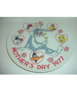 1977 Bugs Bunny Looney Toons Tunes Mothers Day Plate Dave Grossman - £13.43 GBP