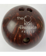 Brunswick &quot; the Pearl &quot; FNZ212 - Bowling Ball - 14.10 lbs. Brown Orange-... - $53.69 CAD