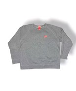 Nike Air Crew Carbon Heather &amp; Bright Crimson Sweatshirt Mens Sz XL  - $45.60 CAD