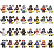 Collection Football Players Rugby Players Super Bowl NFL 32pcs Minifigures Toys - £43.20 GBP