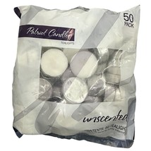 Patriot Candles Unscented Tealights White 47 Pack Tea Lights - Open Bag - £7.73 GBP