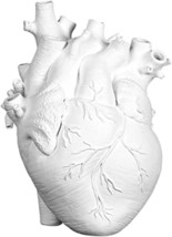Anatomical Heart Tabletop Decor Craft, Resin Vase Planter, Decorative, Small). - £31.61 GBP