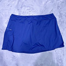 Beach House Emma Pull On Swim Skort Skirt Navy Blue UPF 50+ Womens Plus ... - $29.69