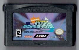 Nintendo Gameboy Advance SpongeBob&#39;s Atlantis SquarePantis Video Game Ca... - $19.40