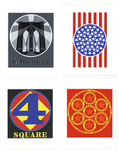 Bundle- 4 Assorted Robert Indiana Prints from &quot;The American Dream&quot; Serigraphs - £3,169.15 GBP