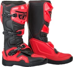 FLY RACING Maverik Boots, Red/Black, Men&#39;s US Size: 9 - £110.90 GBP
