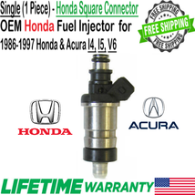 Single Unit Genuine Honda Fuel Injector For 1992, 1993, 1994 Acura Vigor 2.5L I5 - $37.61