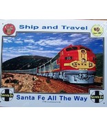 TRAIN SIGN - Santa Fe Railroad | Birthday | Gifts | Men | Retirement | D... - $28.49