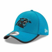 Carolina Panthers NFL New Era Training Camp 39THIRTY Blue Hat Cap Adult Flex M/L - £15.94 GBP