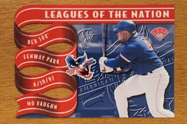 1997 Leaf Leagues of the Nation 1961/2500 Mo Vaughn Gary Sheffield #11 Die Cut - £7.81 GBP