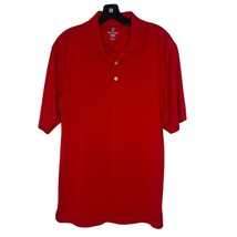 Pro Tour CoolPlay Red Polo Shirt Men&#39;s Size M Moisture-Wicking Golf Top - $18.00