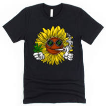 Hippie Sunflower Stoner Festival Unisex T-Shirt - £22.43 GBP