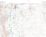 Yerington Quadrangle Nevada 1957 Topo Map Vintage USGS 15 Minute Topogra... - $16.89