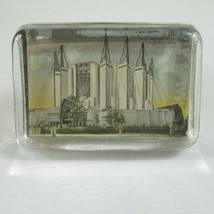 1933-1934 Chicago Worlds Fair Souvenir Glass Paperweight Travel &amp; Transp... - £31.69 GBP