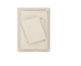 Mainstays ~ Twin Size Sheet Set ~ Fresh Ivory ~ Solid ~ Microfiber - £20.62 GBP