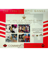 1996 Olympics (Atlanta) Limited Edition Commemorative Sheet - Passing th... - $17.75