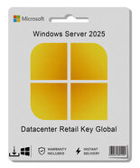 Microsoft Windows Server 2025 Datacenter Retail Key Global - $119.99