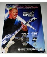 Metallica James Hetfield American Musical Supply Catalog 2015 - £15.89 GBP