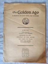 Original GOLDEN AGE Magazine 322 January 20 1932 Watchtower-Jehovah&#39;s Wi... - £14.16 GBP