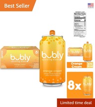 Sparkling Water, Zero Sugar &amp; Zero Calories, Seltzer Water, Orange Cream... - $5.67