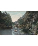 Post Card IN THE GLEN Cuyahoga River between rapids posted 1918 rafting - £4.08 GBP
