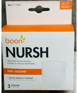 Boon Nursh 100% Silicone Pouch 3 Piece Pack - 4 Ounce / 118ml - $11.76